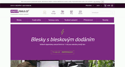 Desktop Screenshot of phototools.cz